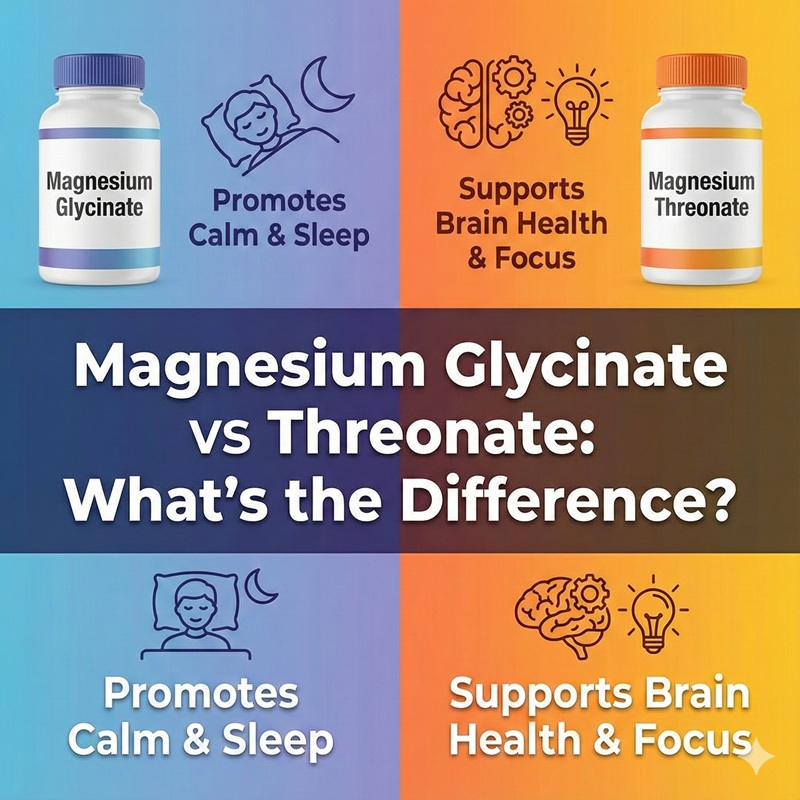 Magnesium Glycinate vs Threonate