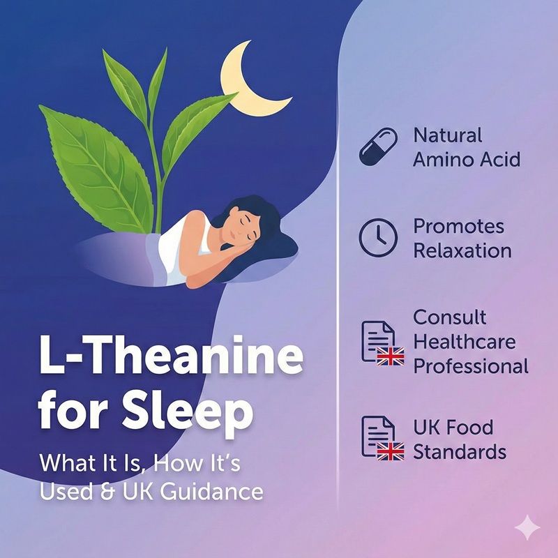 L-Theanine for Sleep: What It Is, How It’s Used & UK Guidance
