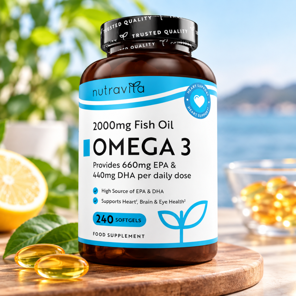 Nutravita Omega-3 2000mg Review UK: EPA, DHA, Dosage & Value