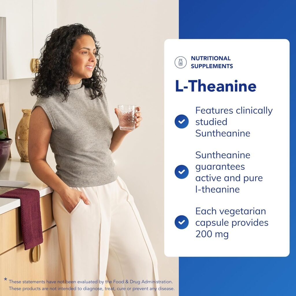Pure Encapsulations L-Theanine Suntheanine benifits